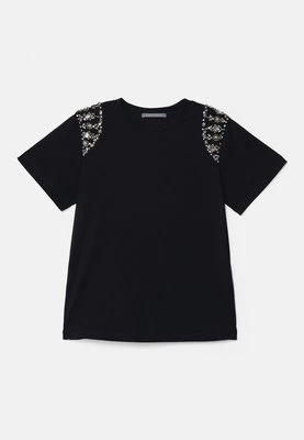 T-shirt z nadrukiem alberta ferretti