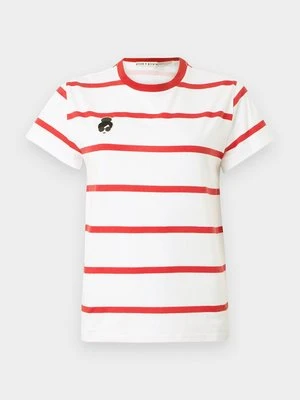T-shirt z nadrukiem alice + olivia