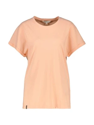 T-shirt z nadrukiem ALIFE & Kickin jasnoróżowy