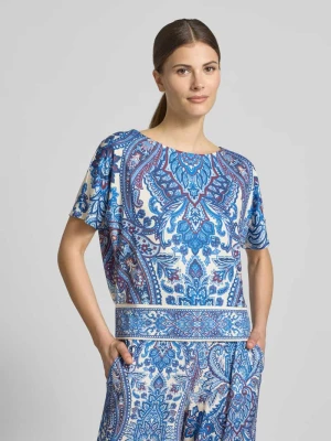 T-shirt z nadrukiem allover Oui