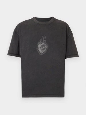 Zdjęcie produktu T-shirt z nadrukiem AllSaints czarny