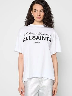 Zdjęcie produktu T-shirt z nadrukiem AllSaints biały