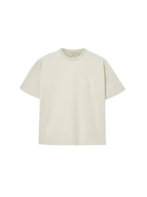 T-shirt z nadrukiem AllSaints miętowy