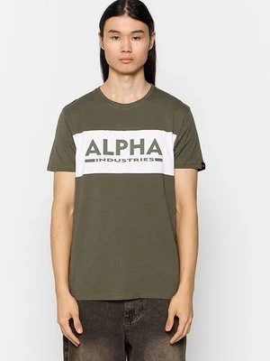 T-shirt z nadrukiem alpha industries