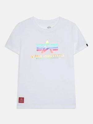 T-shirt z nadrukiem alpha industries