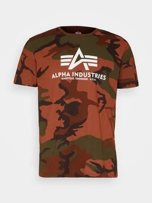 T-shirt z nadrukiem alpha industries