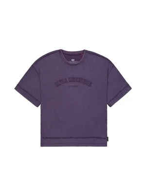T-shirt z nadrukiem alpha industries