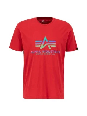 T-shirt z nadrukiem alpha industries