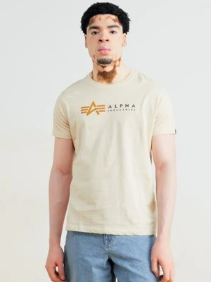 T-shirt z nadrukiem alpha industries