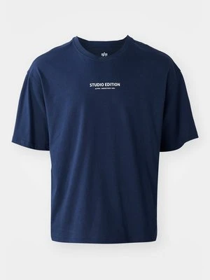 T-shirt z nadrukiem alpha industries