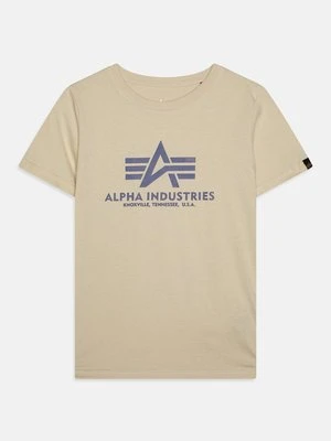 T-shirt z nadrukiem alpha industries