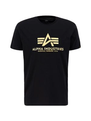 T-shirt z nadrukiem alpha industries