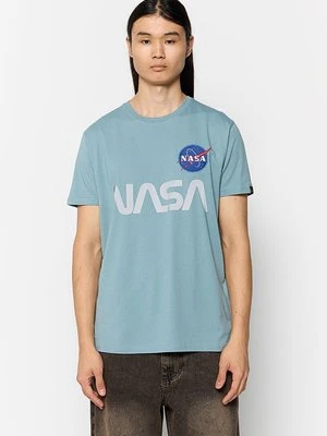 T-shirt z nadrukiem alpha industries