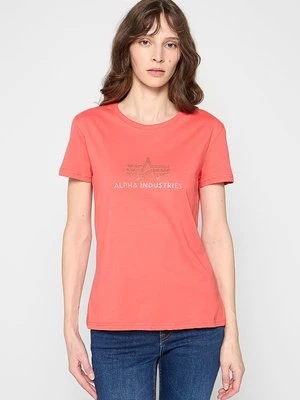 T-shirt z nadrukiem alpha industries