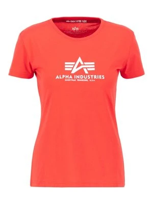 T-shirt z nadrukiem alpha industries