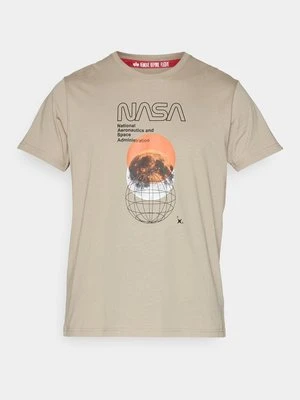 T-shirt z nadrukiem alpha industries