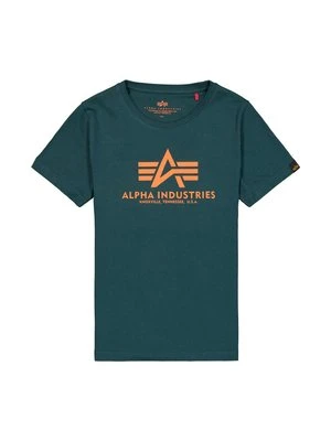 T-shirt z nadrukiem alpha industries