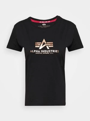 T-shirt z nadrukiem alpha industries