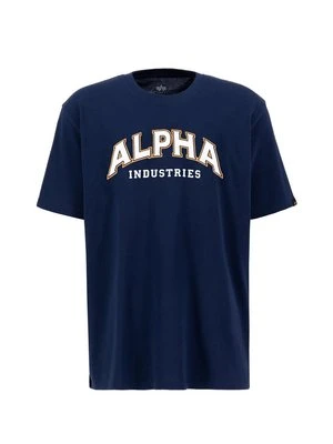T-shirt z nadrukiem alpha industries