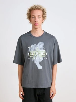 T-shirt z nadrukiem alpha industries