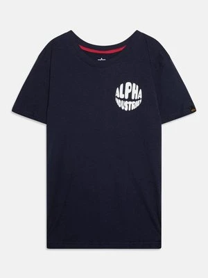 T-shirt z nadrukiem alpha industries