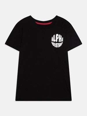 T-shirt z nadrukiem alpha industries