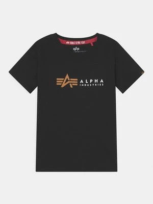 T-shirt z nadrukiem alpha industries