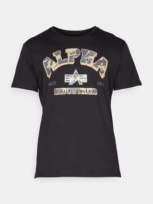 T-shirt z nadrukiem alpha industries