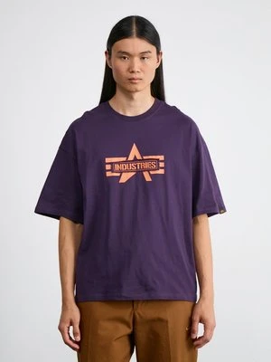 T-shirt z nadrukiem alpha industries