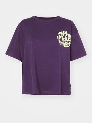 T-shirt z nadrukiem alpha industries