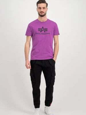 T-shirt z nadrukiem alpha industries
