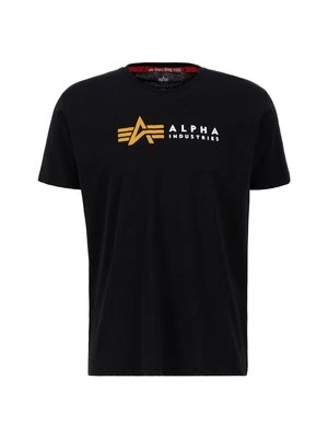 T-shirt z nadrukiem alpha industries