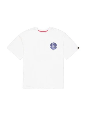 T-shirt z nadrukiem alpha industries