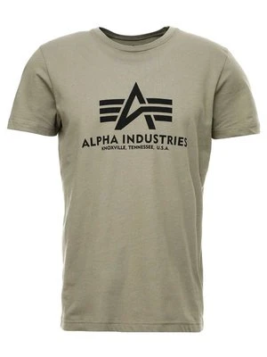 T-shirt z nadrukiem alpha industries