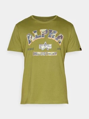 T-shirt z nadrukiem alpha industries