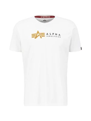 T-shirt z nadrukiem alpha industries
