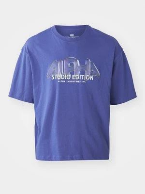 T-shirt z nadrukiem alpha industries