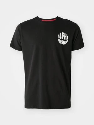T-shirt z nadrukiem alpha industries