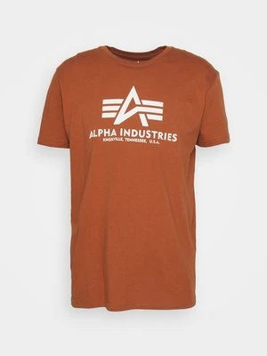 T-shirt z nadrukiem alpha industries