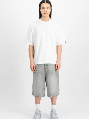 T-shirt z nadrukiem Alpha Industries biały