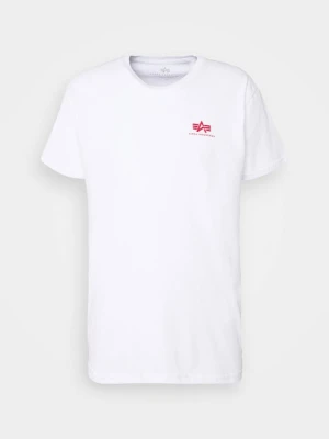 T-shirt z nadrukiem Alpha Industries biały