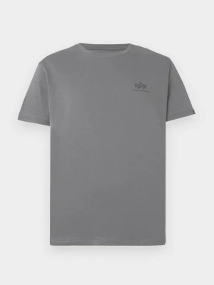 T-shirt z nadrukiem Alpha Industries szary