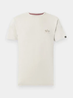 T-shirt z nadrukiem Alpha Industries szary