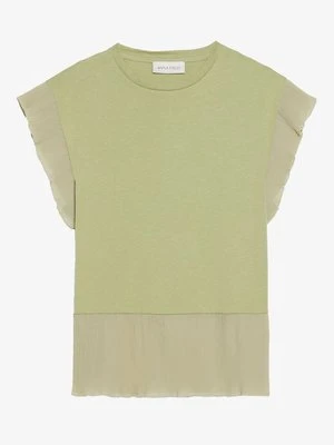 T-shirt z nadrukiem Anna Field khaki