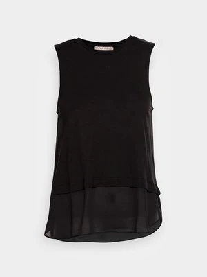 T-shirt z nadrukiem Anna Field czarny
