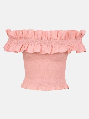 T-shirt z nadrukiem Anna Field By Zalando łososiowy