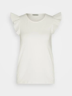 T-shirt z nadrukiem Anna Field mleczny