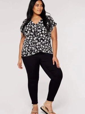 T-shirt z nadrukiem Apricot