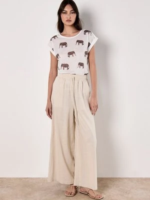 T-shirt z nadrukiem Apricot
