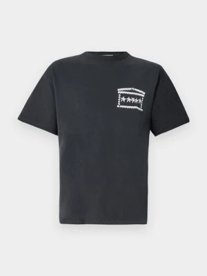 T-shirt z nadrukiem Aries czarny